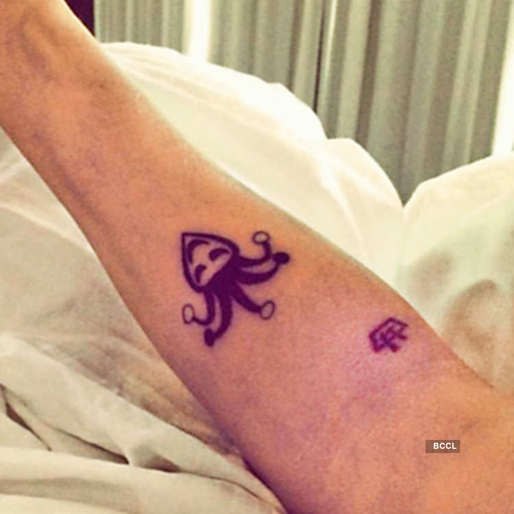 Bieber had started building on his collection of body art since he was just  16