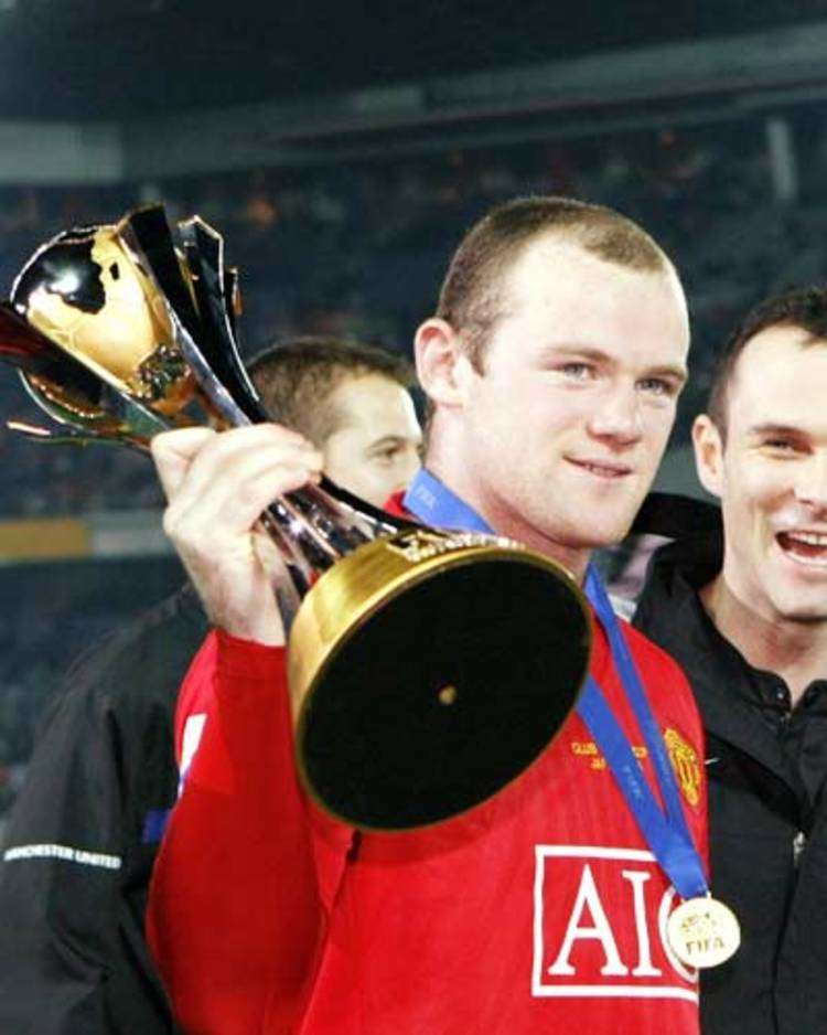 Wayne Rooney Man U DECEMBER 21 2008 Football FIFA Club World Cup Japan 2008  Final match between Manchester United 1 0 Liga De Quito at Yokohama  International Stadium Kanagawa Japan Photo by