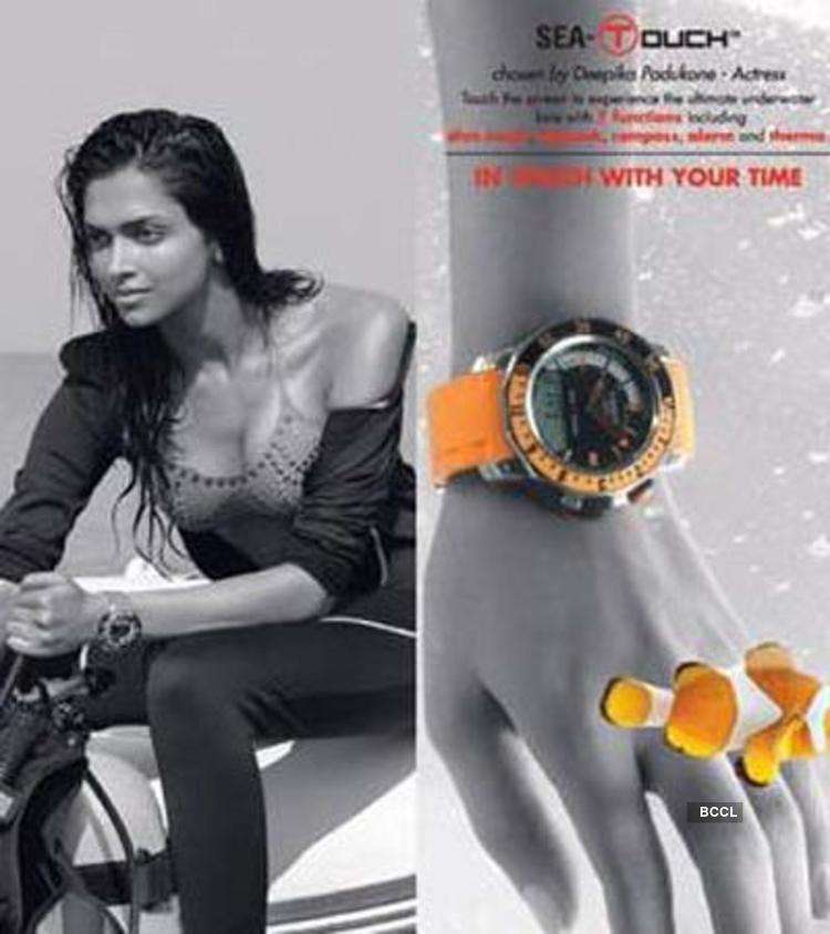 Deepika Padukone in new ad for Tissot watches