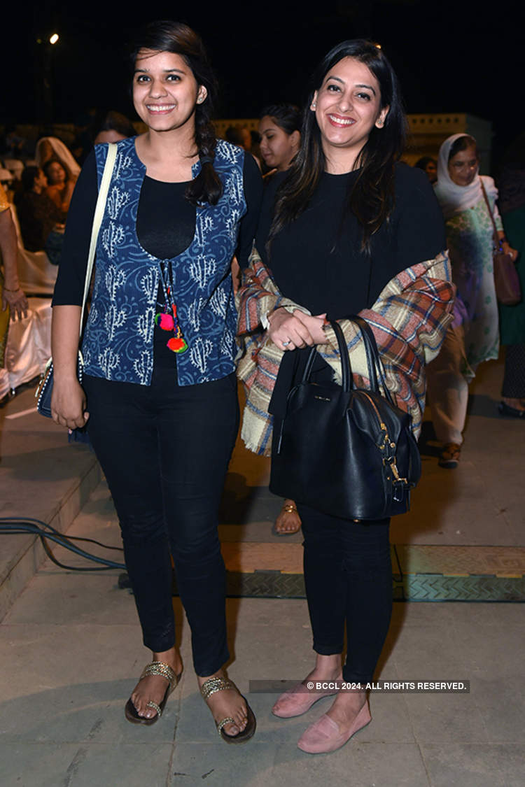 Preetika And Bhumika During Ruhaniyat The All India Sufi Mystic Music Festival Held At Taramati Baradari In Hyderabad Photogallery