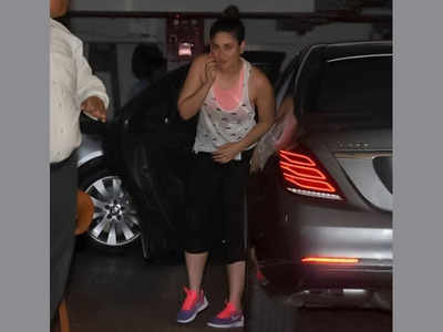Kareena Kapoor Khan looks fresh as a daisy as she sports a no