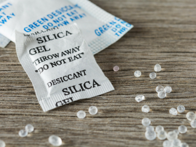 You should save those silica gel packets that come with your