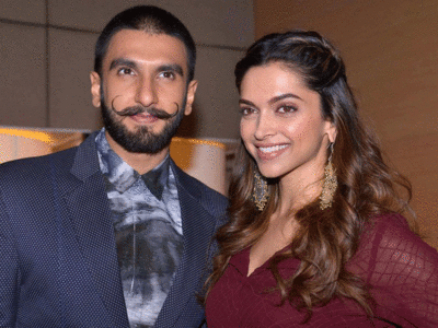 Deepika Padukone and Ranveer Singh serve couple goals at an event in the  city