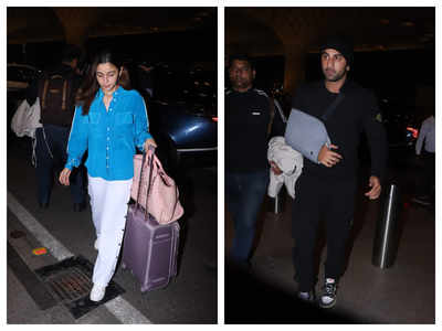 Ranbir Kapoor Spotted In A Casual-Comfy Ensemble On His Way To