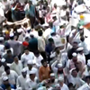 NCP workers celebrating outside party office in Mumbai