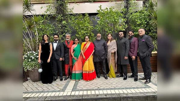'RRR' team at the Oscars
