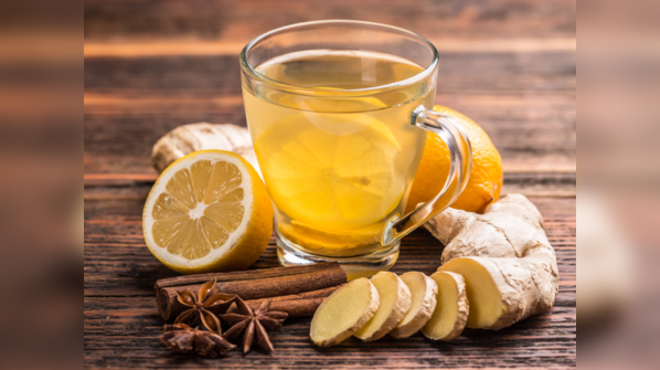 Tea with ginger