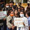 People from Manipur protest at Jantar Mantar in #Delhi against the ongoing unrest in the northeastern state.