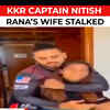 Article image for: Stalkers on a two-wheeler chase KKR captain <i class="tbold">Nitish Rana</i>’s wife Saachi Marwah’s car in Delhi, hit her vehicle