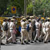 Tight security arrangements near Jantar Mantar ahead of Samyukta Kisan Morcha's farmers' demonstration