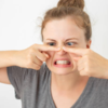 ​She tried to pop the pimple​