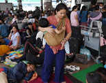Thousands flee violence-hit Manipur; see pics