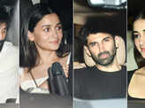 ​From Ranbir Kapoor-Alia Bhatt to Aditya Roy Kapur-Ananya Panday, stars step out in style to attend Karan Johar's house party