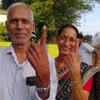 Karnataka assembly election 2023: Voters pose after casting vote