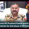 Article image for: Special DG <i class="tbold">Prashant Kumar</i> briefs on arrangements for 2nd phase of UP Civic Polls