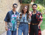 Sonakshi Sinha, Vijay Varma and Gulshan Devaiah promote 'Dahaad' in style