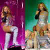 Short catsuit with holographic finish