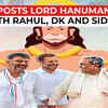 Article image for: Cong shares picture of Lord Hanuman with Rahul Gandhi