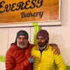 Meeting National Award Winner climber on the way