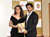 Shah Rukh Khan and Gauri Khan give major couple goals as they twin in black at the book launch event