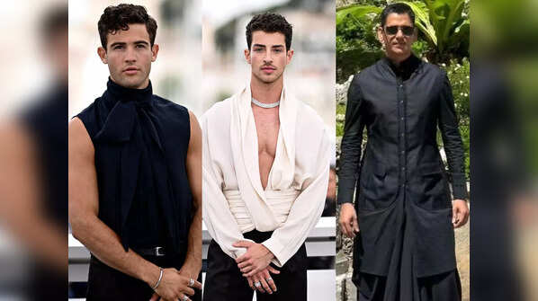 Dapper men at Cannes