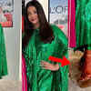 Article image for: 'Iske stylist, <i class="tbold">hairdresser</i> aur designer ko goli se udah doh' - Aishwarya Rai Bachchan's pictures wearing long emerald green sequin dress with transparent heels gets trolled