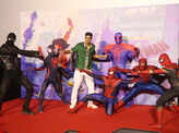 Shubman Gill turns Spiderman at the Hindi trailer launch of 'Spider-Man: Across the Spider-Verse'