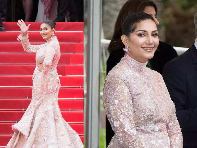 Cannes 2023: Sapna Choudhary turns heads with her debut | The Times of India