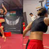 Article image for: <i class="tbold">nia sharma</i> continues to stun fans with her workout videos, aces front flip and wall flip
