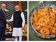 PM Modi requests the Australian PM to try Indian chaat and jalebi at Harris Park