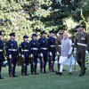 Prime Minister Narendra Modi being accorded a ceremonial welcome at the Admiralty House, in Sydney, on Wednesday.