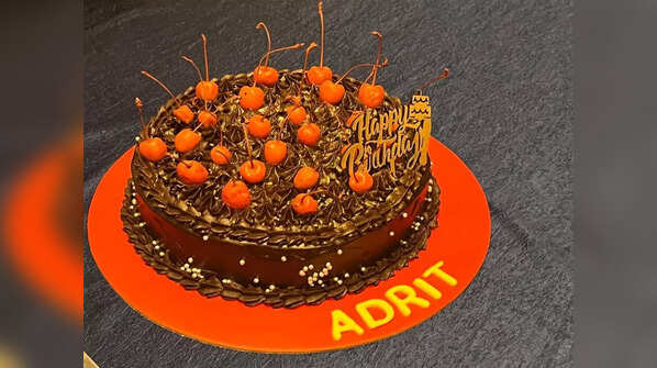 Here's the cake