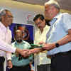 Article image for: Former cricketers attend the launch of Aunshuman Gaekwad’s autobiography