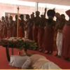 New parliament building inauguration live: PM Modi pays respects to 'Sengol' and Adheenams