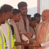 New parliament inauguration live: PM Modi honours workers who built new Parliament