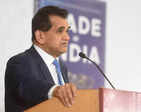 Delhi bigwigs attend the launch of Amitabh Kant's new book 'Made In India'