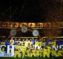 IPL 2023 final in pictures: Dhoni-led CSK beat GT by 5 wickets to win 5th title