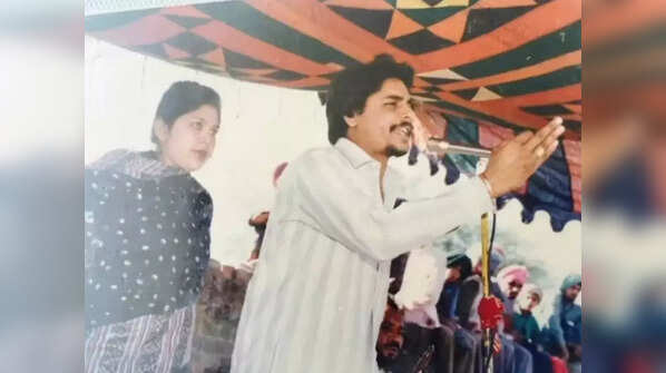Rose to fame right after his first recorded song