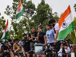 In pictures: Sangeeta Phogat, Sakshi Malik, Bajrang Punia and Vinesh Phogat, wrestlers' protest continue 