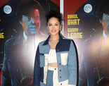 ​Sunny Leone, Vijay Varma, and Manoj Bajpayee attend the screening of the movie Kennedy​