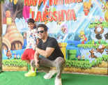 Rani Mukerji, Kanchi Kaul, Taimur Ali Khan and others attend Tusshar Kapoor's son Laksshya's Super Mario-themed birthday party