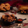 Variety of Pakoras