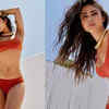 Article image for: Fans go 'Ufff' as<i class="tbold"> Mouni Roy</i> turns up the heat in an orange bikini. See pics!