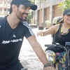 Article image for: On World <i class="tbold">bicycle day</i>, Neha Dhupia and Angad Bedi call for alternative modes of transport