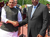 Defence Minister Rajnath Singh holds bilateral talks with US Defence Secretary Lloyd Austin