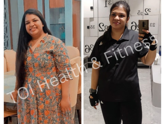 Weight loss story: Woman weighing 100 kg undergoes transformation after ...