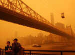 Canada wildfires shroud New York in haze and smoke, see pictures