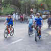 Article image for: World Bicycling Day: Cycling enthusiasts cruise through Bandra