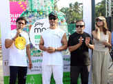 Amid rumours of engagement being called off, Vidyut Jammwal & Nandita Mahtani attend the event Cyclethon