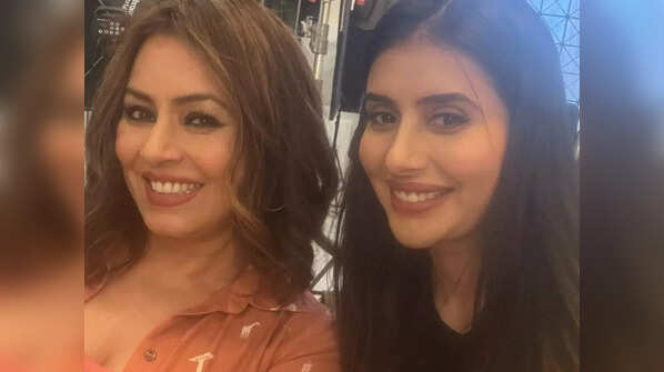 Shooting ad with Mahima Choudhary